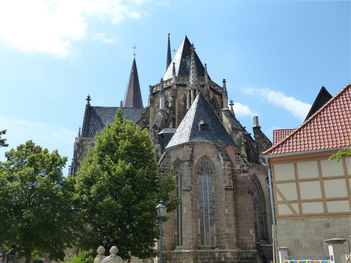 Ferienwohnung Mit Brockenblick Langenstein Dış mekan fotoğraf