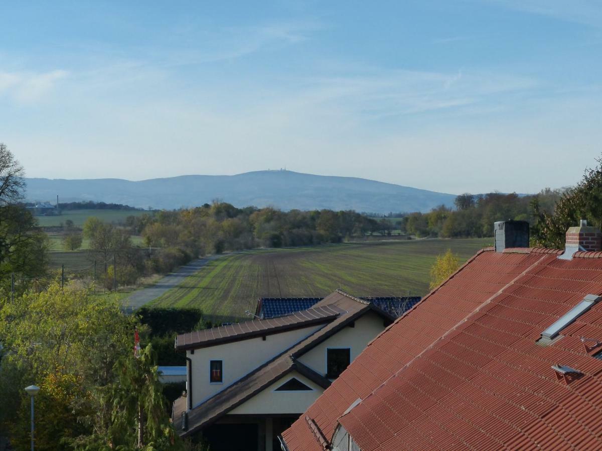 Ferienwohnung Mit Brockenblick Langenstein Dış mekan fotoğraf
